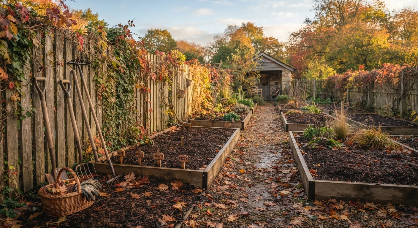 Before Your First Frost: A Fall Garden Closedown Checklist