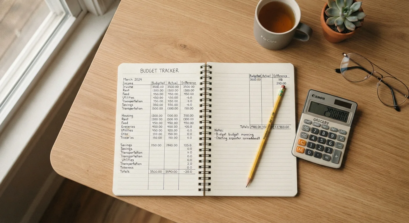 Building Your First Monthly Budget in Seven Steps