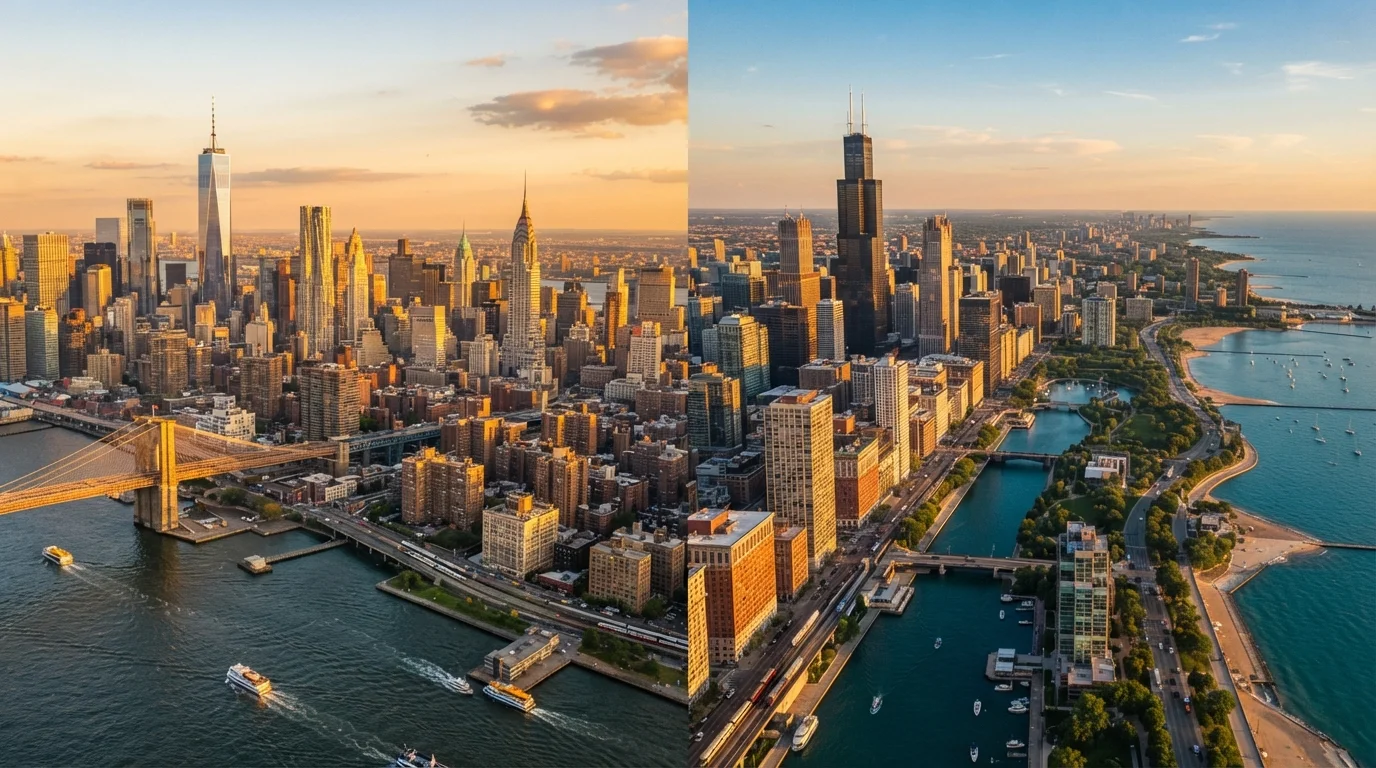 Choosing Between New York City and Chicago for a Long Weekend