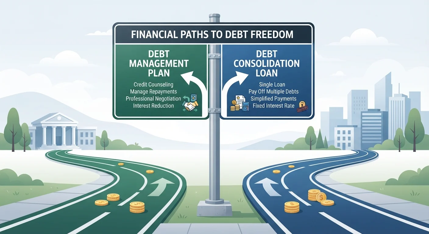 Debt Management Plans vs. Debt Consolidation Loans