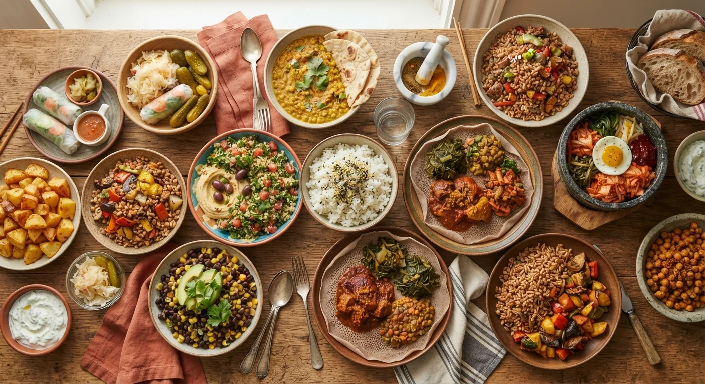 Eating Patterns Across Cultures: What Diverse Diets Share Nutritionally