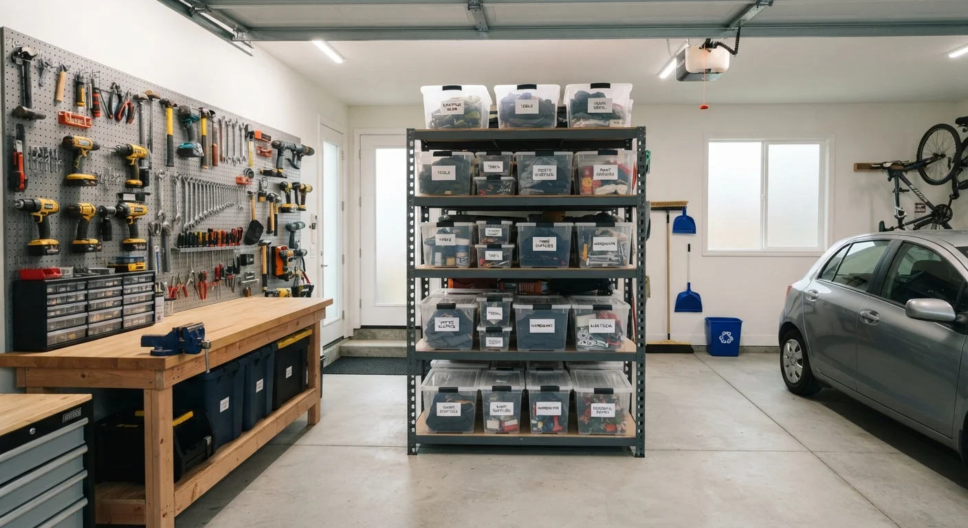 Garage, Attic, Basement: Organizing the Spaces Most People Avoid
