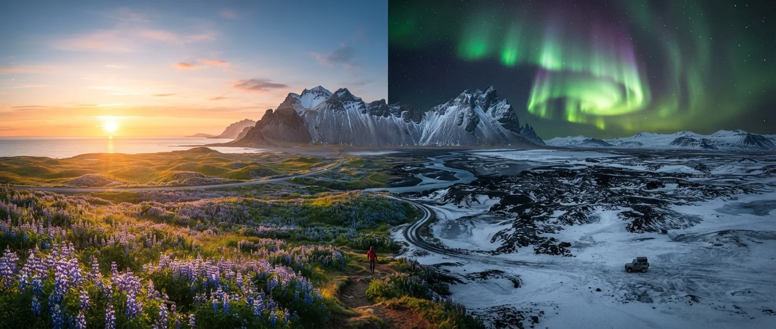 Iceland in Summer vs. Winter: What Actually Changes for Travelers