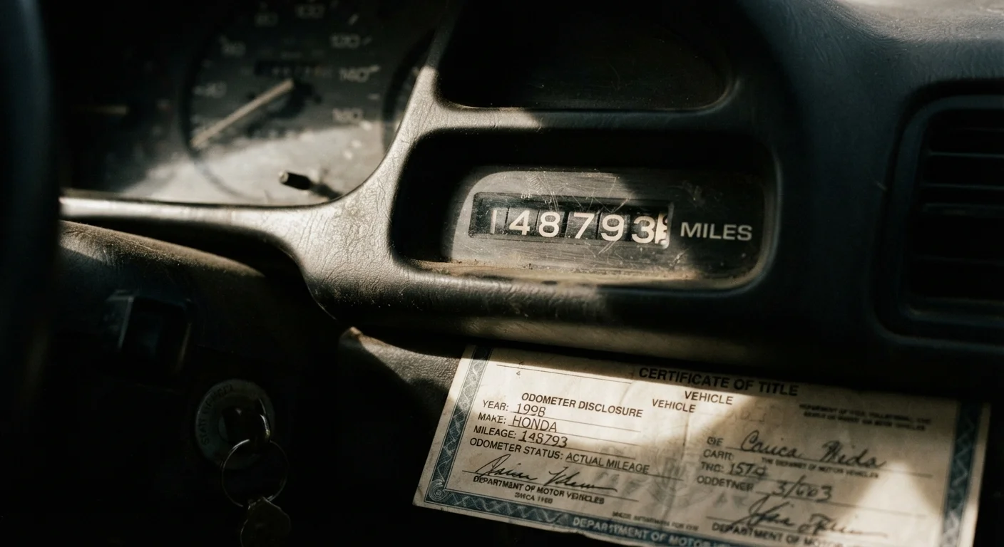 Odometer Fraud, Salvage Titles, and Other Vehicle History Red Flags