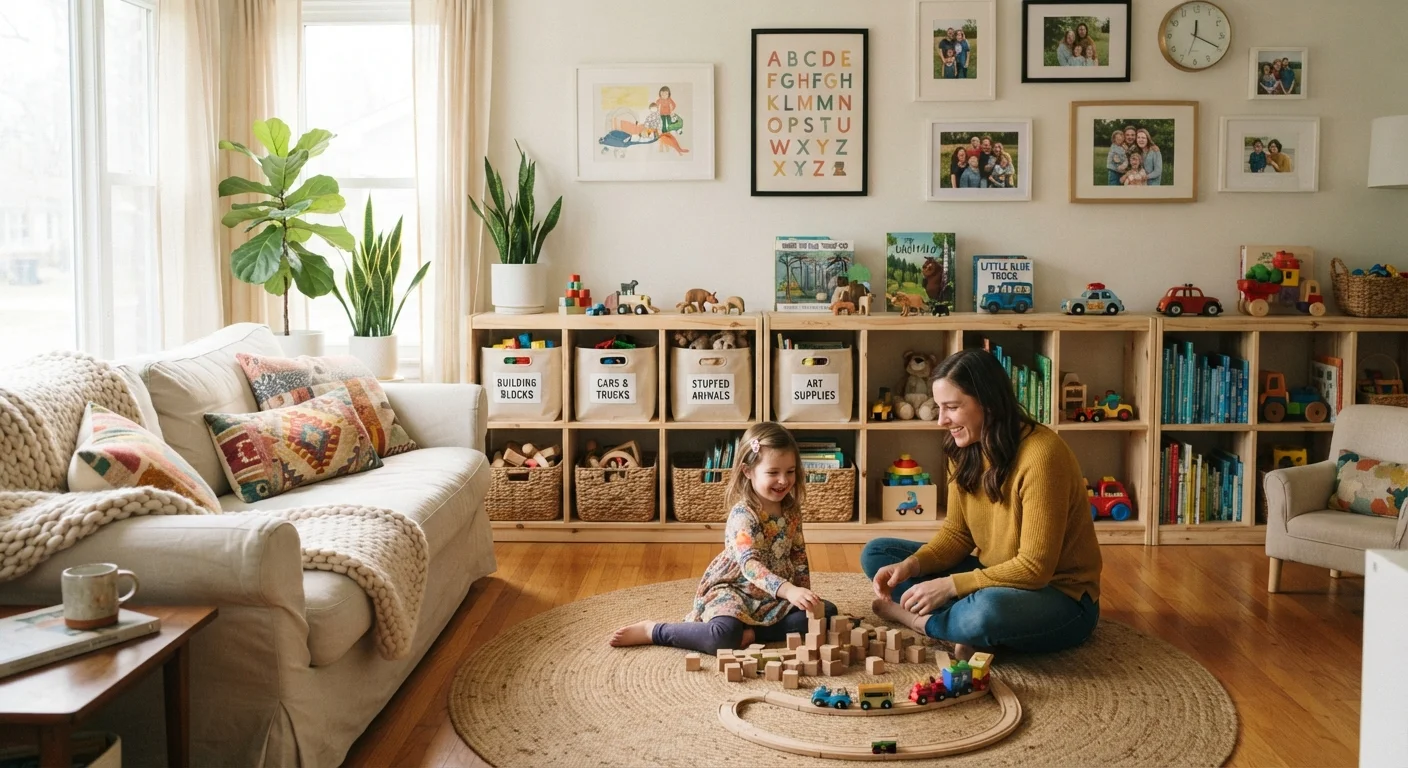 Organizing With Kids at Home: Approaches That Balance Function and Reality