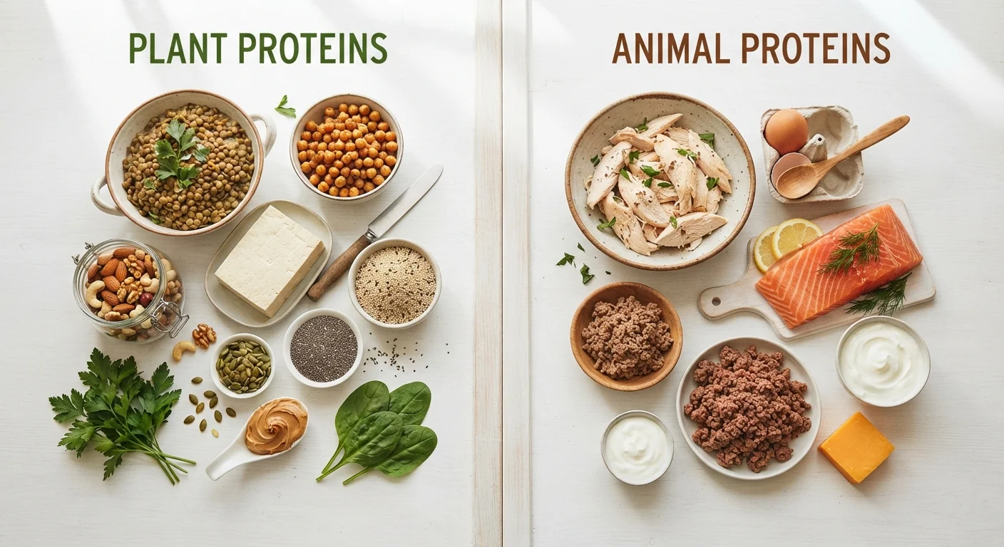 Plant-Based Protein vs. Animal Protein: What the Evidence Shows