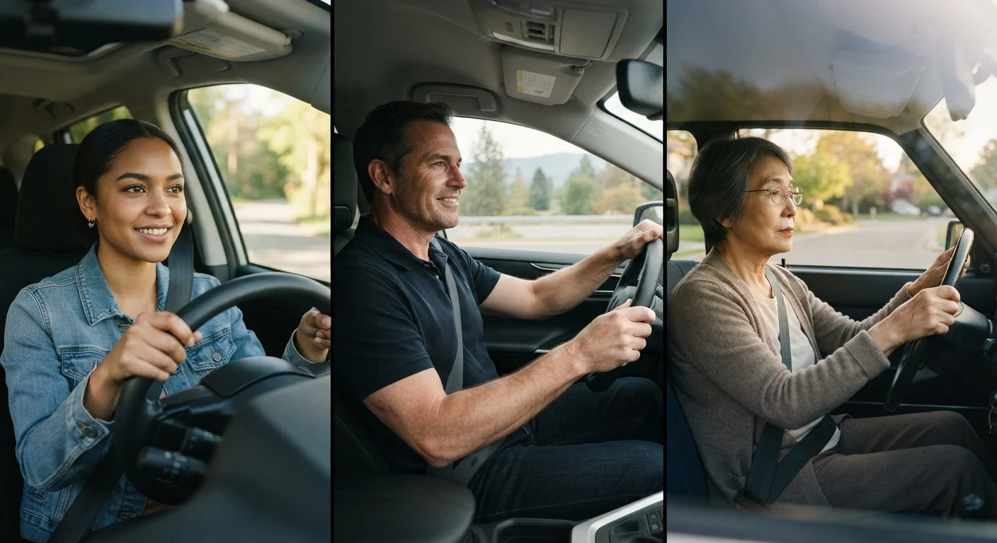 Safe Driving Across Every Stage of Life: How Risk and Ability Change Over Time