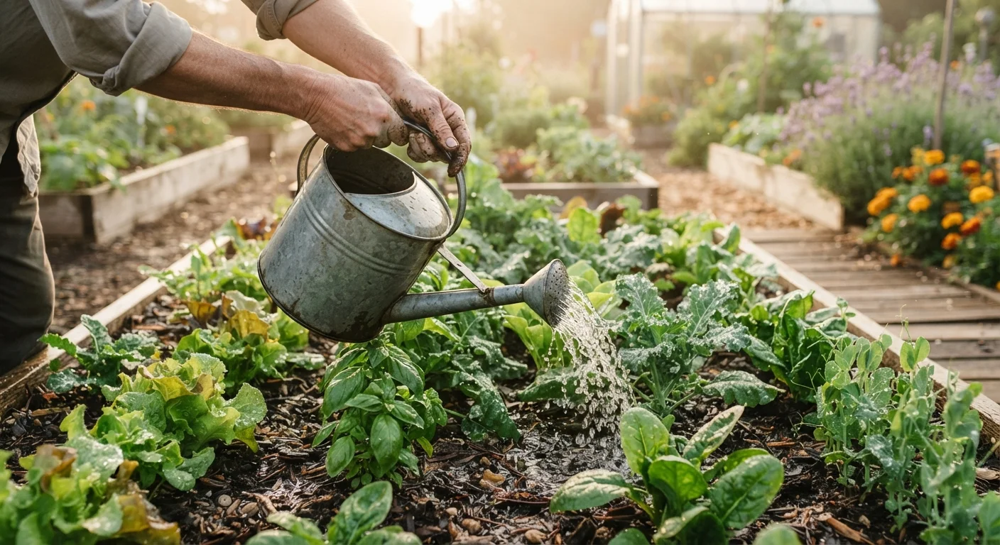 Watering Your Garden Well: The Logic Behind Timing and Volume