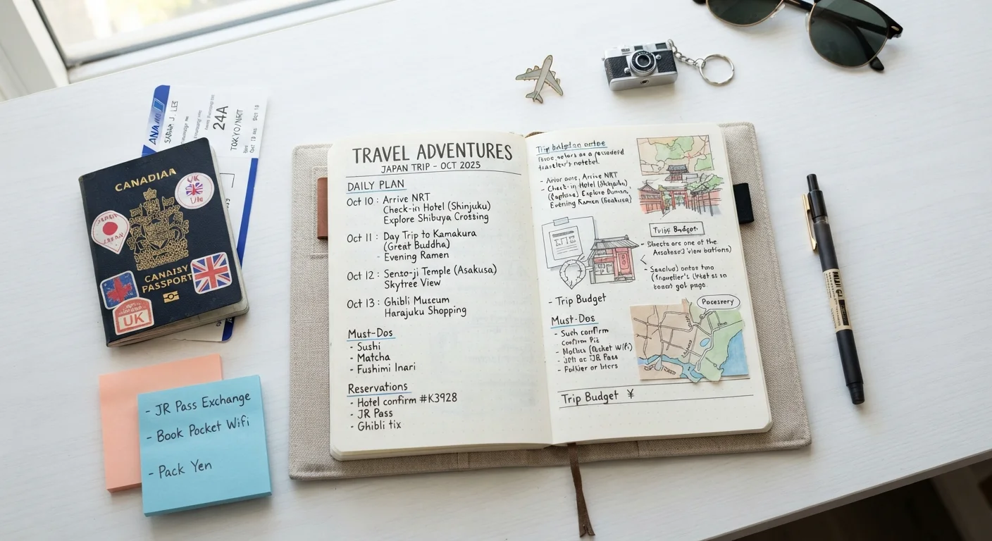 What a Travel Itinerary Should Actually Contain